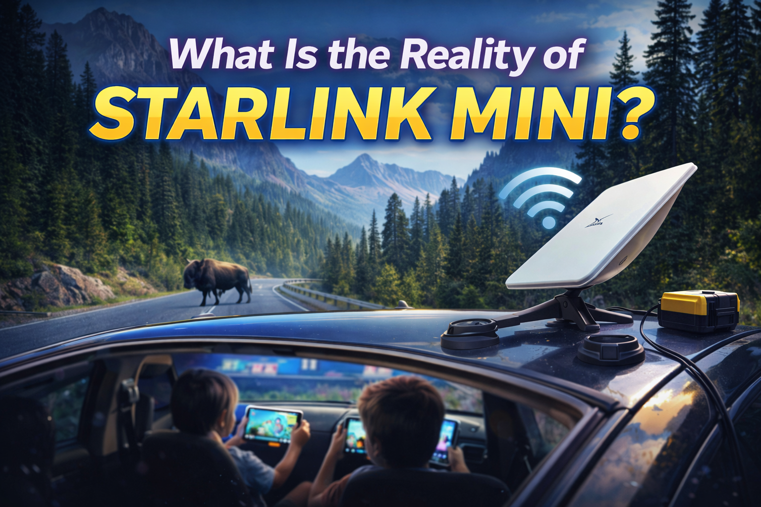 Starlink Mini Review: What Is the Reality of Starlink Mini on the Road?